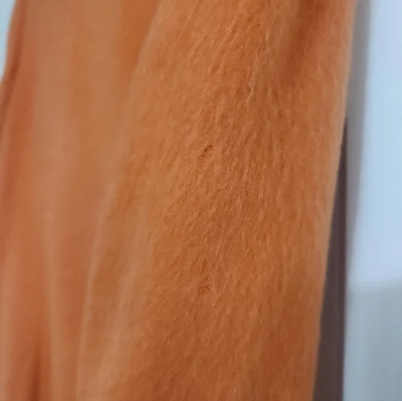 VINTAGE The Limited Orange Coat Size Small / Wool blend - Picture 8 of 8